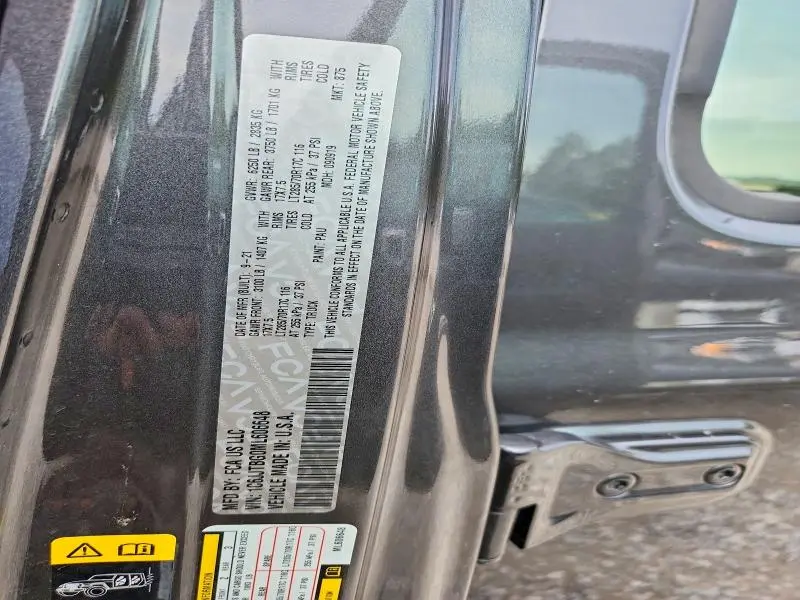 2021 JEEP GLADIATOR RUBICON  
