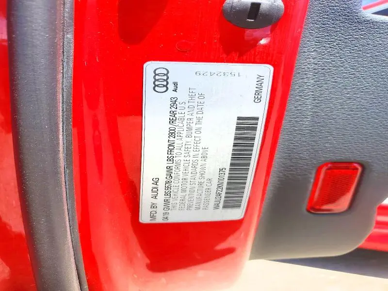 2019 AUDI A7 PREMIUM PLUS S-LINE  