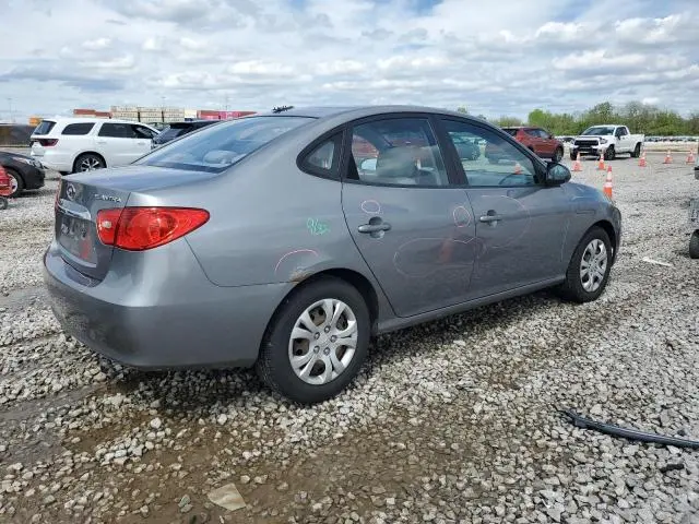 2010 HYUNDAI ELANTRA BLUE