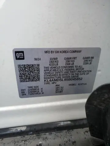 2025 BUICK ENCORE GX SPORT TOURING  