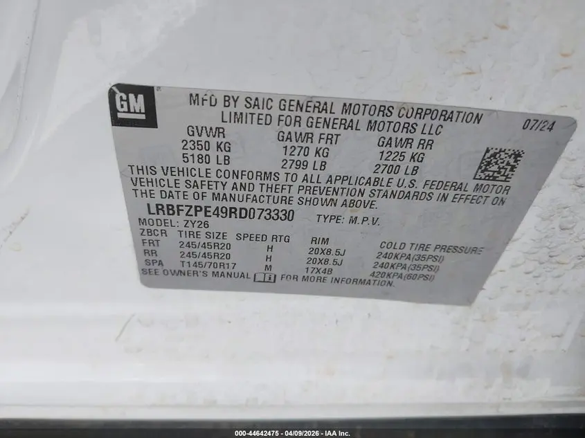 2024 BUICK ENVISION SPORT TOURING AWD