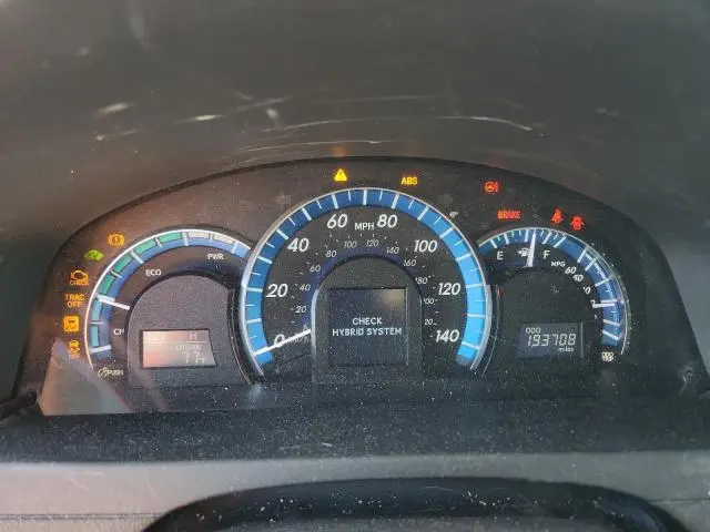 2012 TOYOTA CAMRY HYBRID  