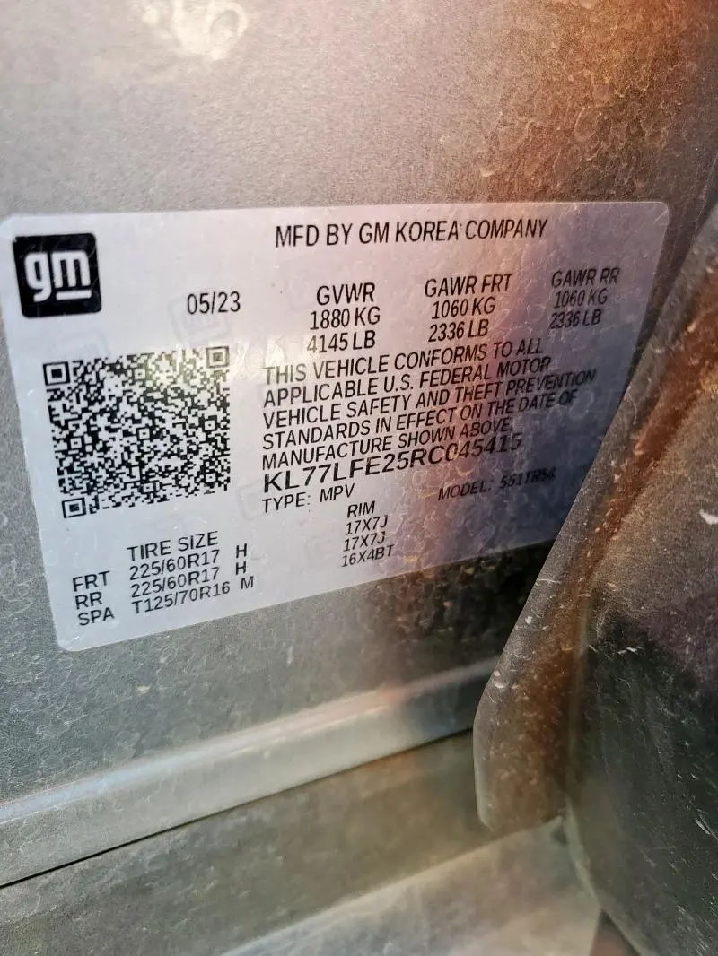 2024 CHEVROLET TRAX LS