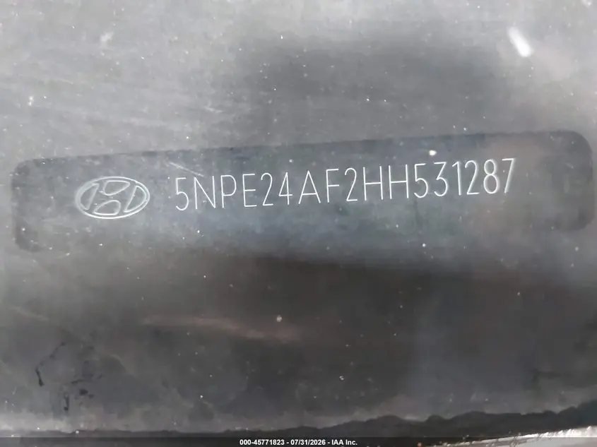 2017 HYUNDAI SONATA  