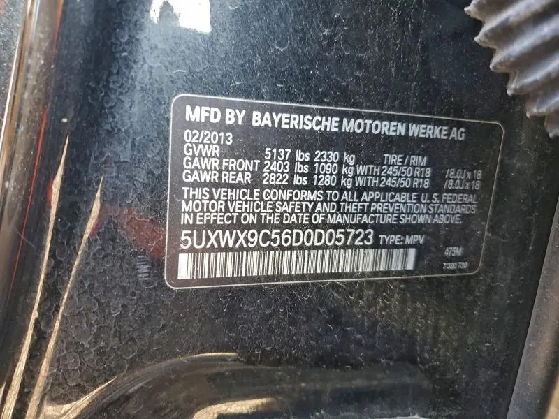 2013 BMW X3 XDRIVE28I  