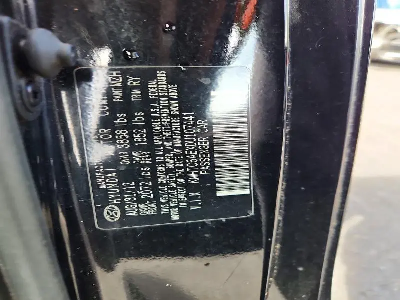 2013 HYUNDAI VELOSTER TURBO  
