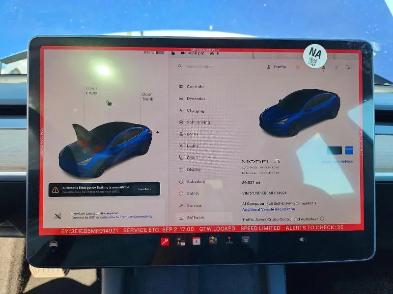 2021 TESLA MODEL 3   