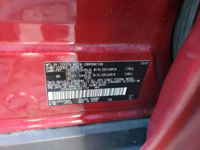 2022 TOYOTA VENZA LE  