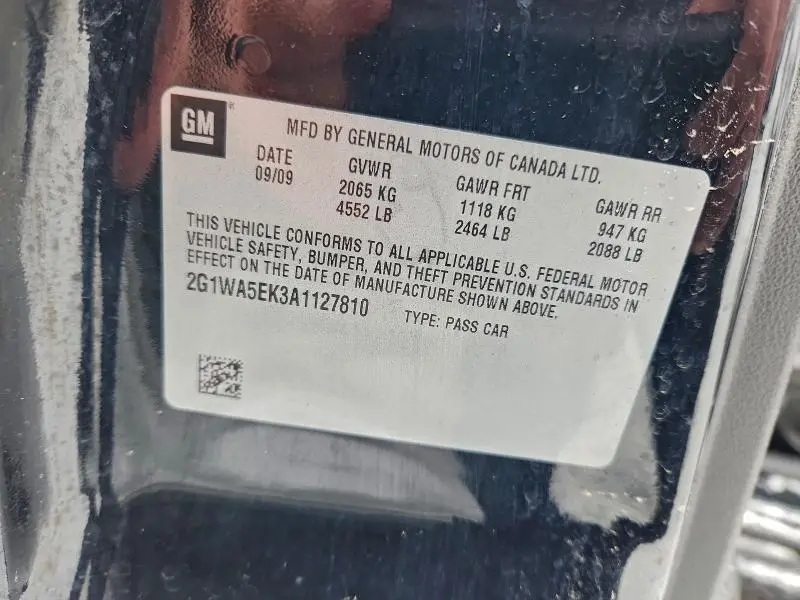 2010 CHEVROLET IMPALA LS  