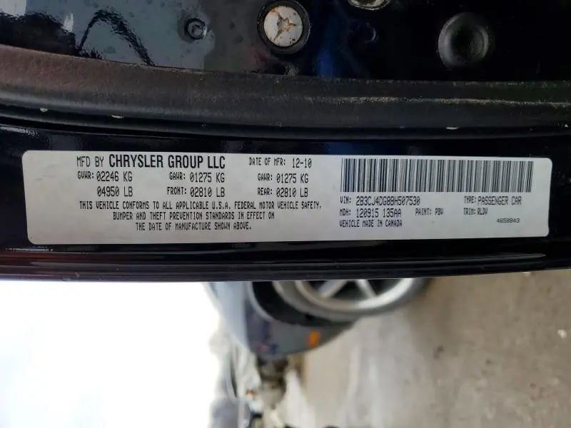 2011 DODGE CHALLENGER   