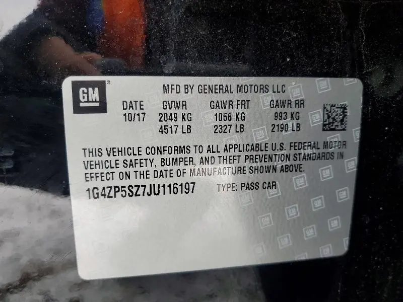 2018 BUICK LACROSSE ESSENCE  