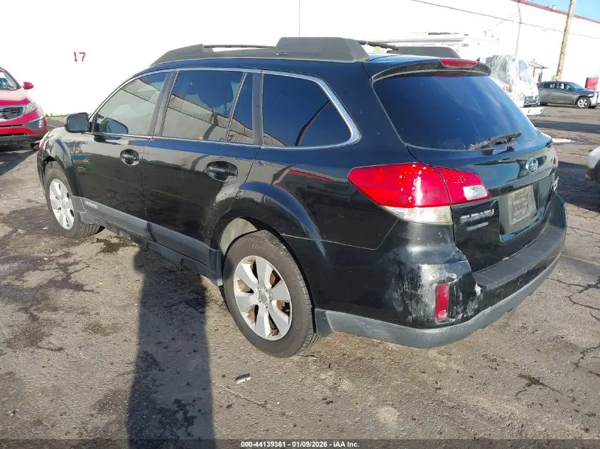 2010 SUBARU OUTBACK 2.5I PREMIUM