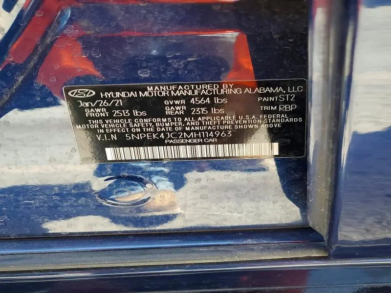 2021 HYUNDAI SONATA N LINE  