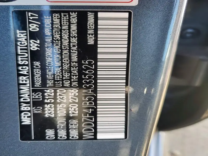 2018 MERCEDES-BENZ E 300  