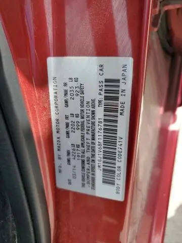 2015 MAZDA 6 TOURING  