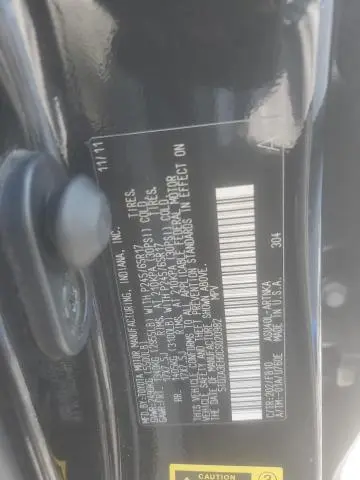 2012 TOYOTA HIGHLANDER BASE  