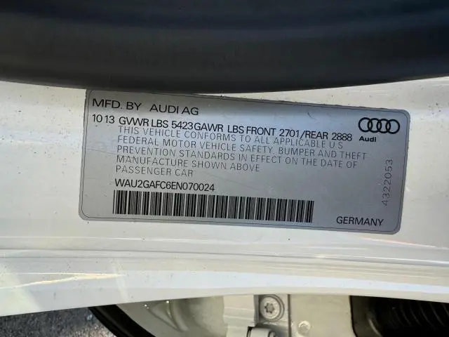 2014 AUDI A7 PRESTIGE  