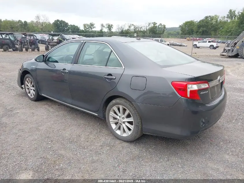 2012 TOYOTA CAMRY HYBRID XLE