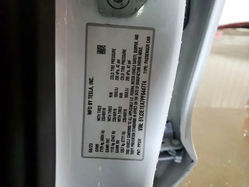 2023 TESLA MODEL 3   