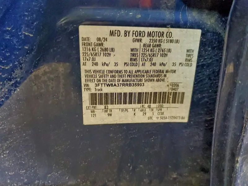 2024 FORD MAVERICK XL  