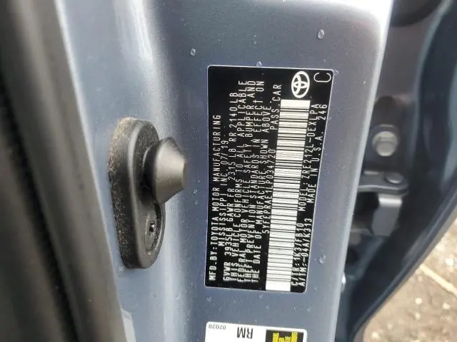 2020 TOYOTA COROLLA LE