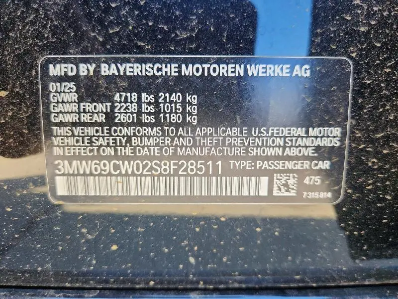 2025 BMW 330I   