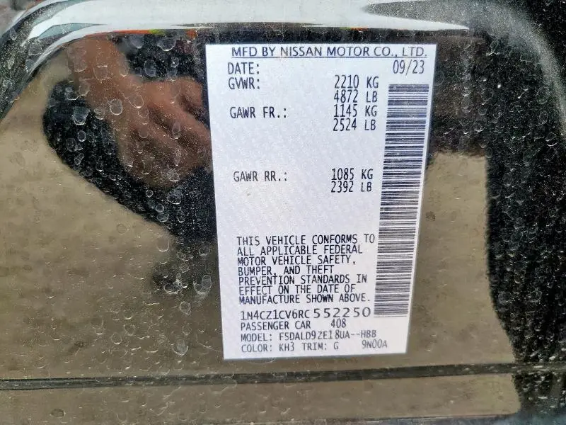 2024 NISSAN LEAF SV PLUS  