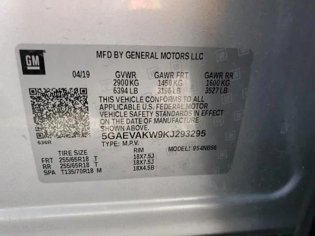 2019 BUICK ENCLAVE ESSENCE  