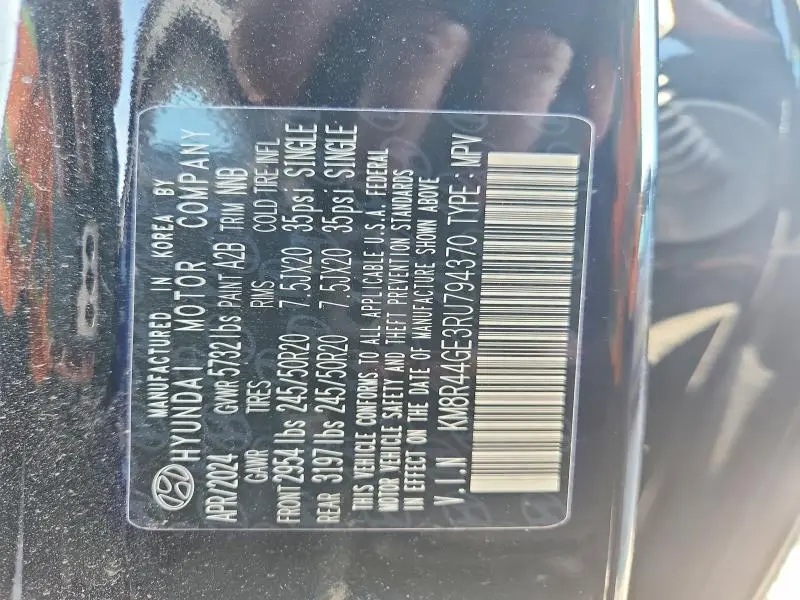 2024 HYUNDAI PALISADE SEL PREMIUM  