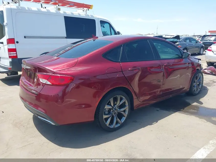 2016 CHRYSLER 200 S