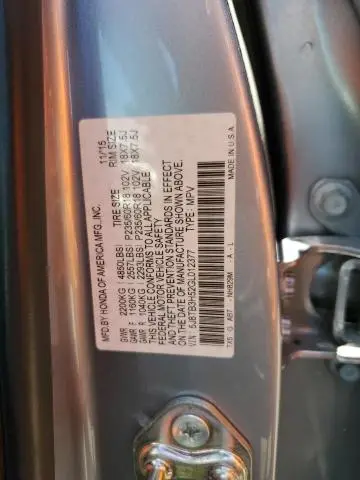 2016 ACURA RDX TECHNOLOGY  
