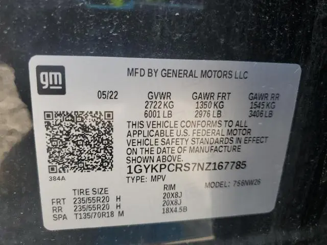 2022 CADILLAC XT6 PREMIUM LUXURY  