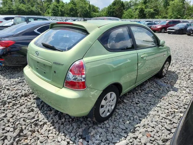 2010 HYUNDAI ACCENT BLUE  