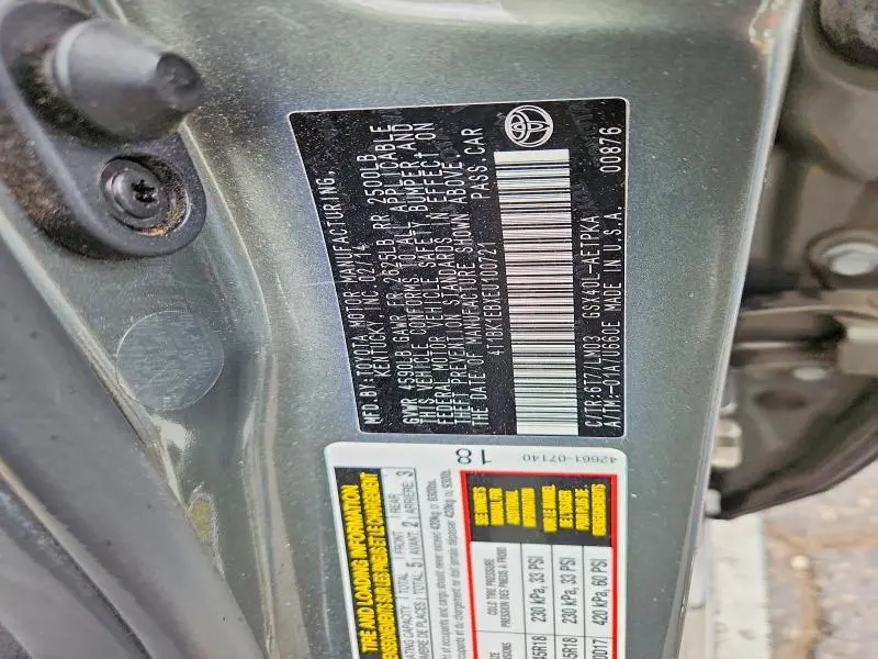 2014 TOYOTA AVALON LIMITED  