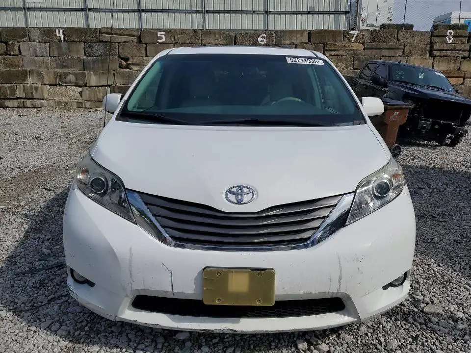2012 TOYOTA SIENNA XLE 8-PASSENGER  