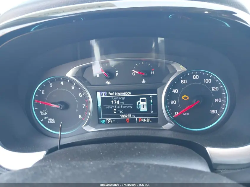 2018 CHEVROLET TRAVERSE LT CLOTH
