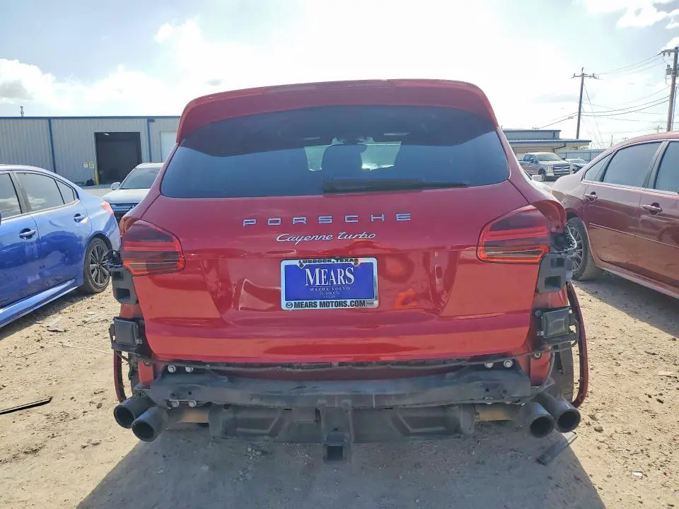 2017 PORSCHE CAYENNE TURBO  