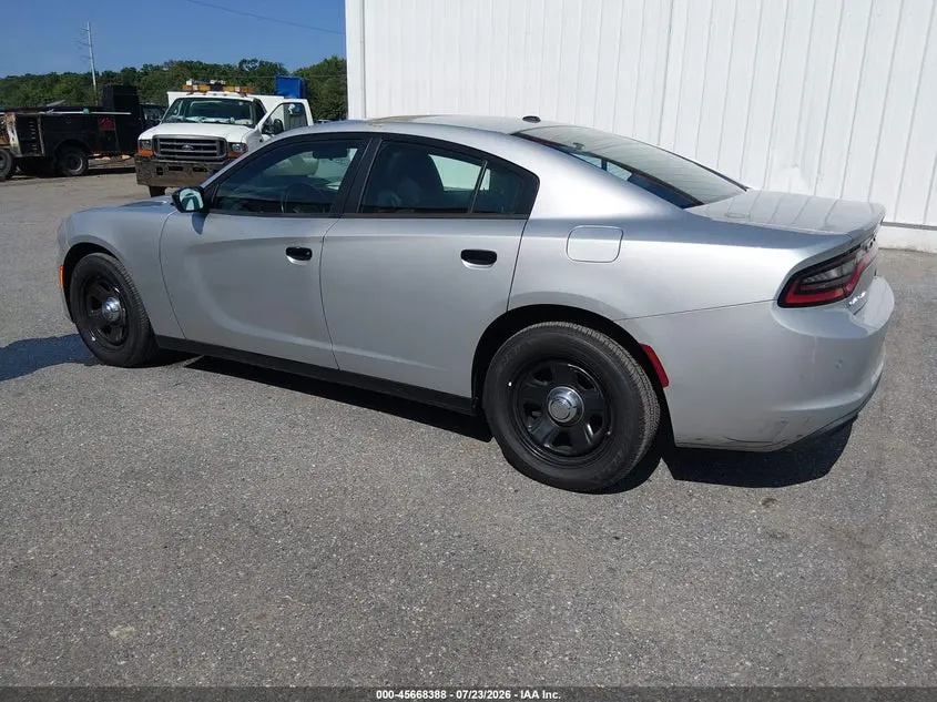 2019 DODGE CHARGER POLICE RWD