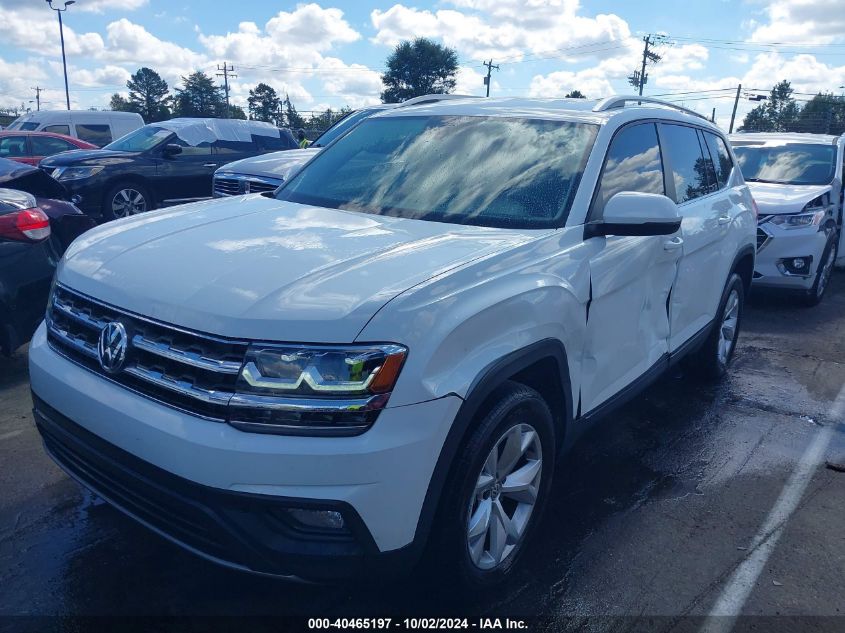 2018 VOLKSWAGEN ATLAS 2.0T SE