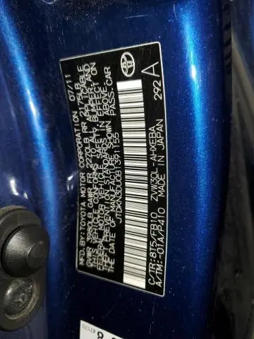 2011 TOYOTA PRIUS   