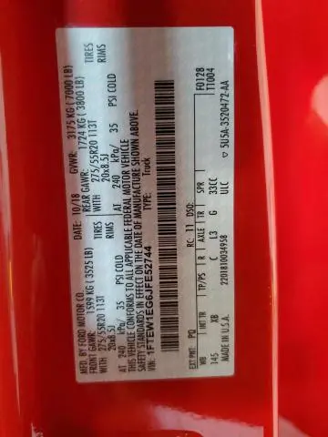 2018 FORD F150 SUPERCREW  