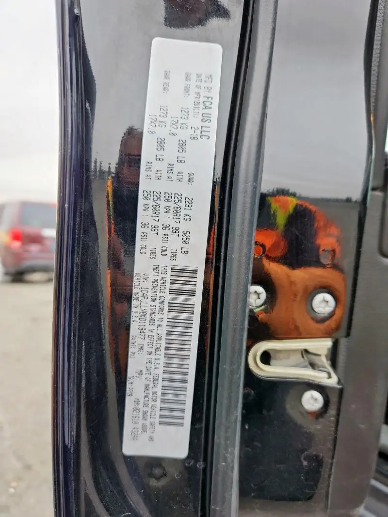 2019 JEEP CHEROKEE LATITUDE PLUS  