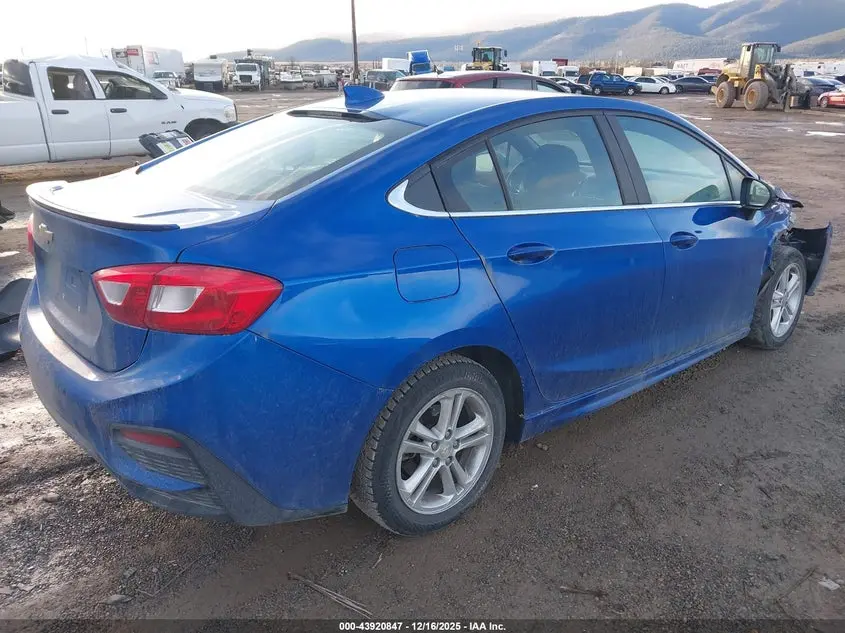2017 CHEVROLET CRUZE LT MANUAL