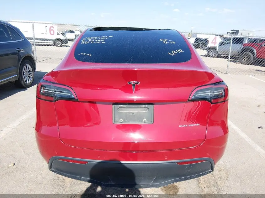 2021 TESLA MODEL Y LONG RANGE DUAL MOTOR ALL-WHEEL DRIVE