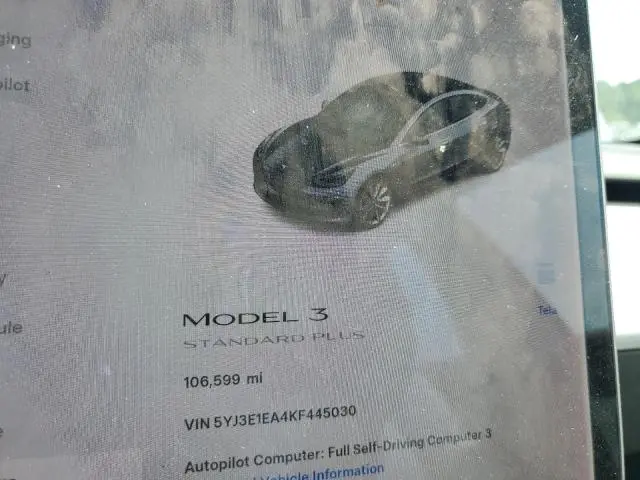 2019 TESLA MODEL 3