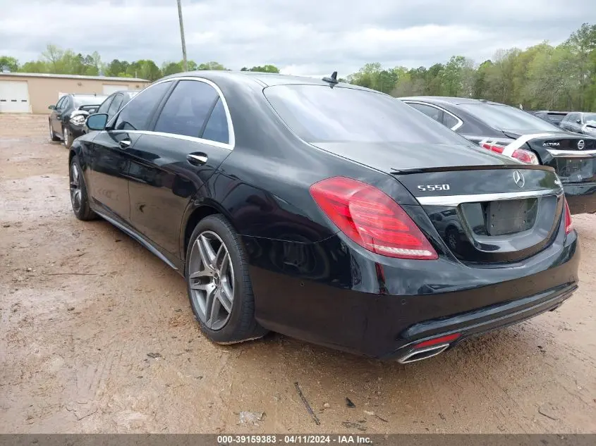 2015 MERCEDES-BENZ S 550 4MATIC