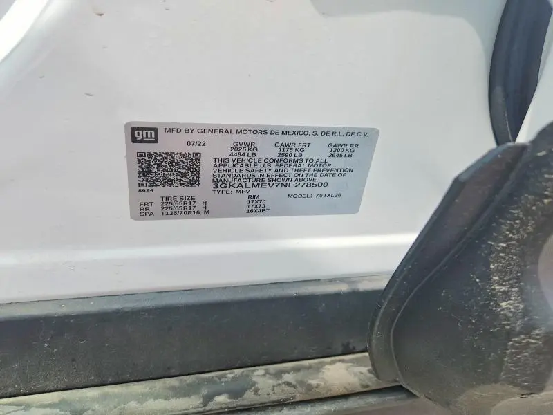 2022 GMC TERRAIN SLE  