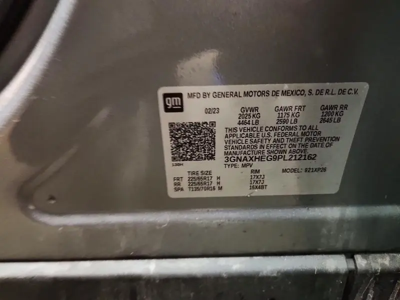 2023 CHEVROLET EQUINOX LS  