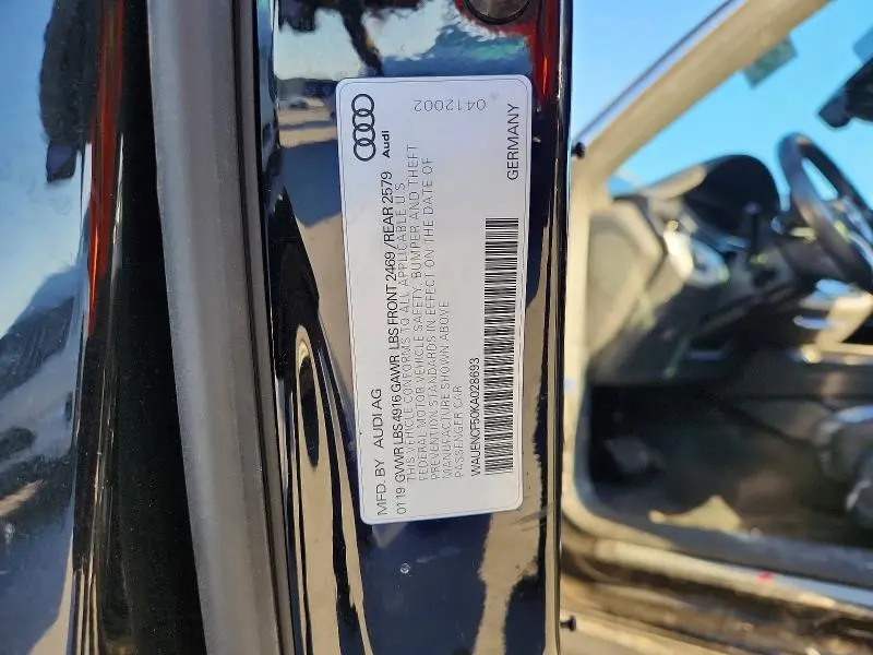 2019 AUDI A5 PREMIUM PLUS S-LINE  