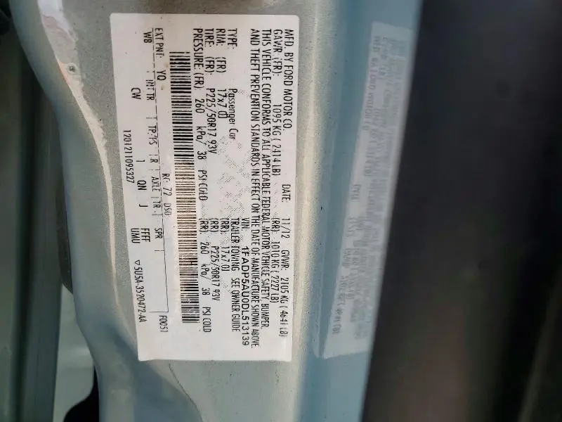 2013 FORD C-MAX SE  